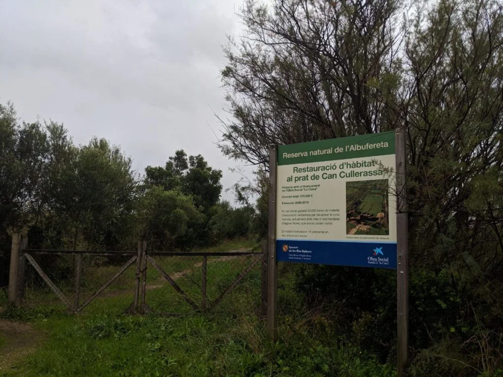 Can cullerassa, zona restaurada.
